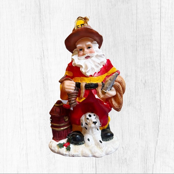 TJ’s Christmas firefighters ornaments set of 3 - Picture 2 of 8